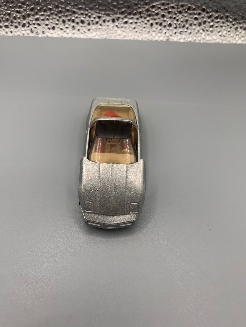 Vintage 1:64 Silver Hot Wheels 1982 Chevrolet Corvette LOOSE